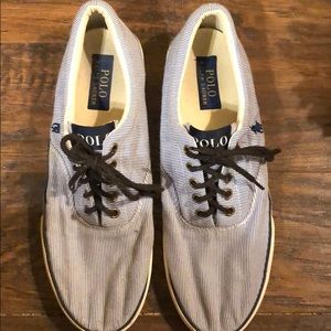 Men’s polo lace up sneakers